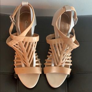 Calvin Klein heels size 6 1/2